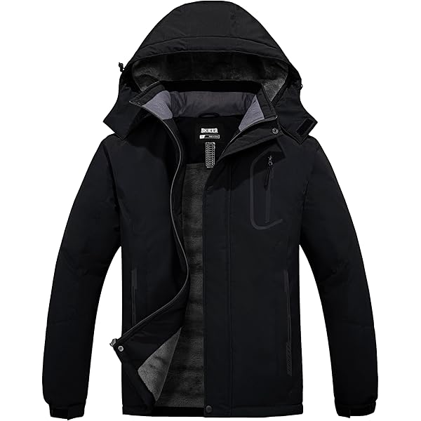 Amazon.com: Mden Men's Hooded Mountain Ski Jacket Waterproof